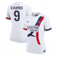 Paris Saint-Germain Goncalo Ramos #9 Vieraspaita Naiset 2024-25 Lyhythihainen